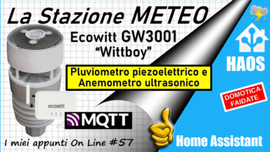 Stazione meteo Ecowitt Wittboy GW3001