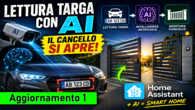 Apriamo il cancello con la nostra targa / Aggiornamento con soglia di errore