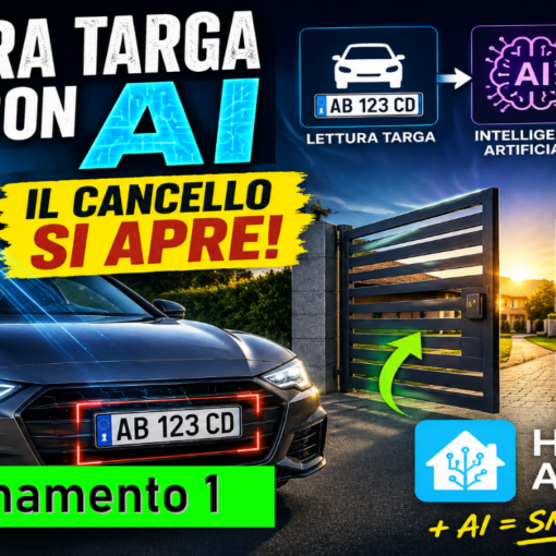 Apriamo il cancello con la nostra targa / Aggiornamento con soglia di errore